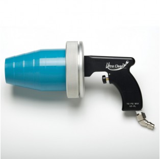 1. 3-1/2" Hand Launcher with Cleaning capability of 1/8" through 3-1/2" applications