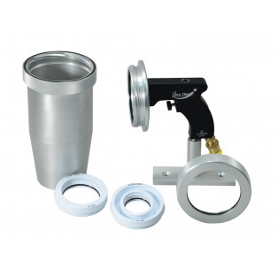 Launcher kit with Aluminum nozzle for cleaning up to 4.5" ID applications