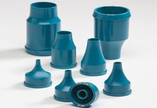 Machined nozzles for cleaning hoses & hose assemblies; pipe & pipe fittings
