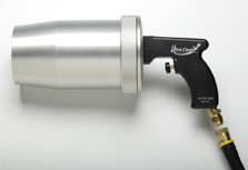 4-1/2" Hand Launcher with Cleaning Cpability of 1/8" through 4-1/2" applications