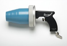 1. 3-1/2" Hand Launcher with Cleaning capability of 1/8" through 3-1/2" applications