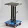 Bench Mount Table with foot pump and wheels for mobilizing the UC-BM1.25 Bench Mount Launcher