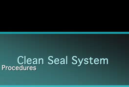 Clean Seal System Procedures